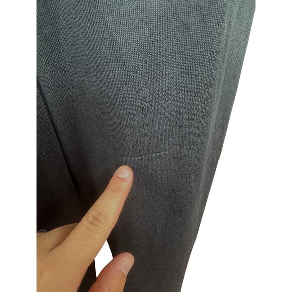 MUK LUKS Butterknit Crew Neck and Jogger Lounge Set Black 1X Comfort Pockets - Picture 9 of 16